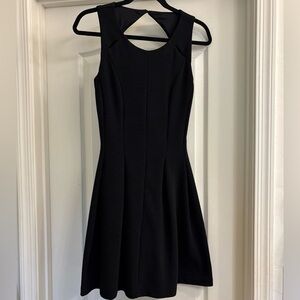 Elle Elegant Black Mini Dress